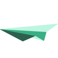 Email marketing paper plane